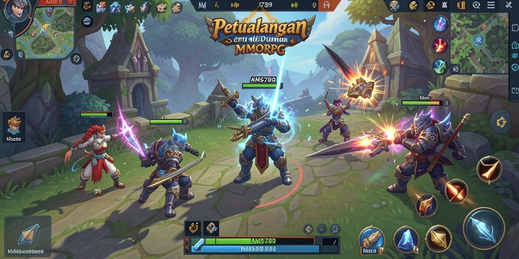 Tampilan gameplay <strong>AMS789</strong> menunjukkan aksi seru dan interaksi antar pemain.