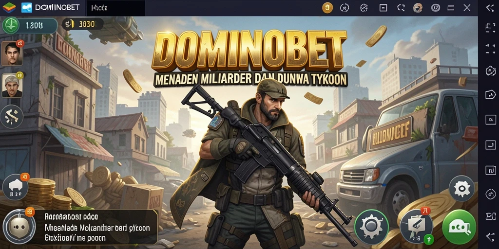 Tangkapan layar gameplay DOMINOBET menampilkan momen berharga dalam mengelola usaha Tycoon.