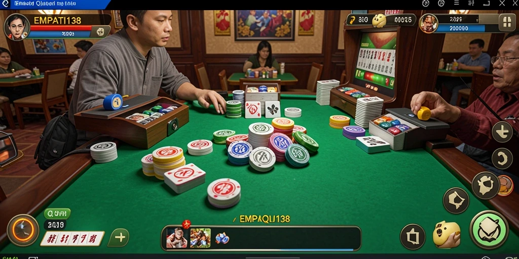Gameplay seru QiuQiu di EMPATI138 dengan grafis menarik.
