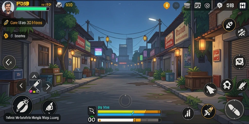 Tampilan screenshot FO8 menampilkan gameplay santai yang mengasyikkan.