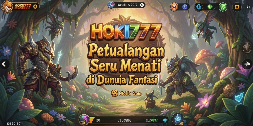 Tampilan gameplay HOKI777 yang penuh aksi dan petualangan menegangkan.