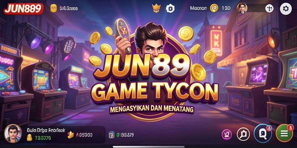 Screenshot dari gameplay Tycoon yang menampilkan manajemen bisnis yang menarik.