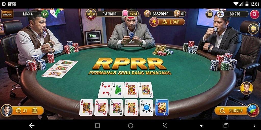 Tampilan gameplay seru dari RPRR dengan pemain yang berkompetisi.