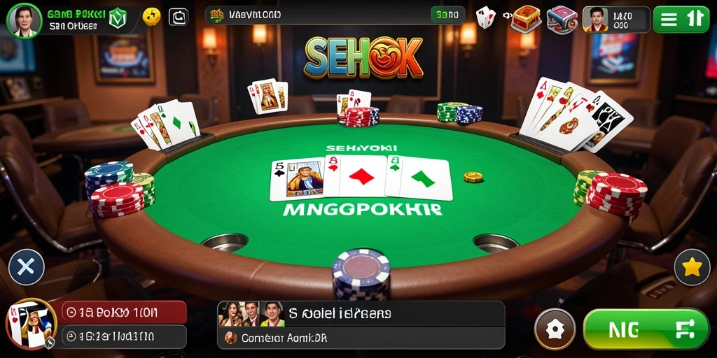 Tampilan gameplay SEHOKI yang menegangkan dan seru.