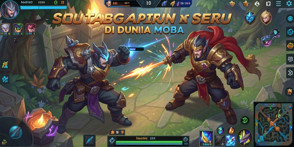 Screenshot menampilkan aksi seru di arena SOBATGAMING.