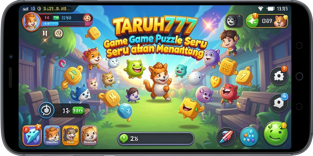Tampilan gameplay seru dari TARUH777 yang penuh tantangan.