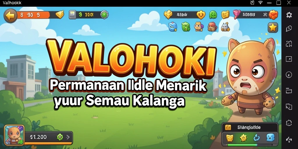 Screenshot VALOHOKI menampilkan gameplay Idle yang menarik dan interaktif.